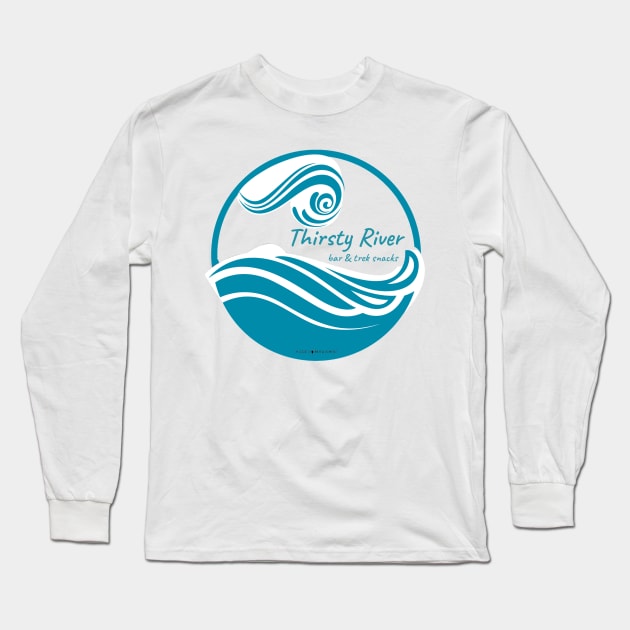 Thirsty River Long Sleeve T-Shirt by RadioHarambe